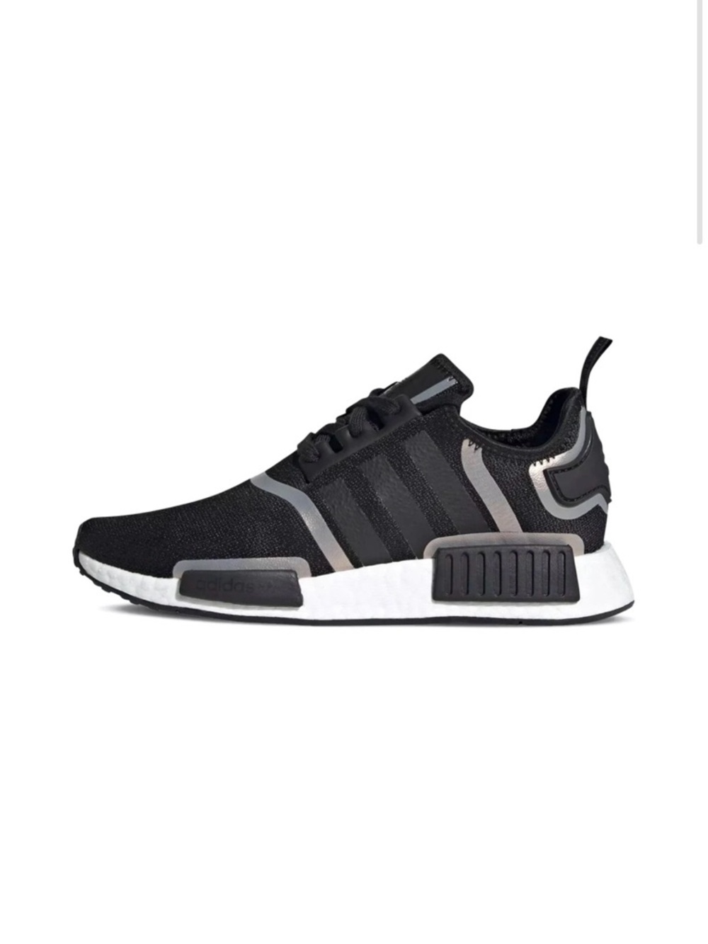 adidas Black and Gray NMD_R1 Casual Sneaker